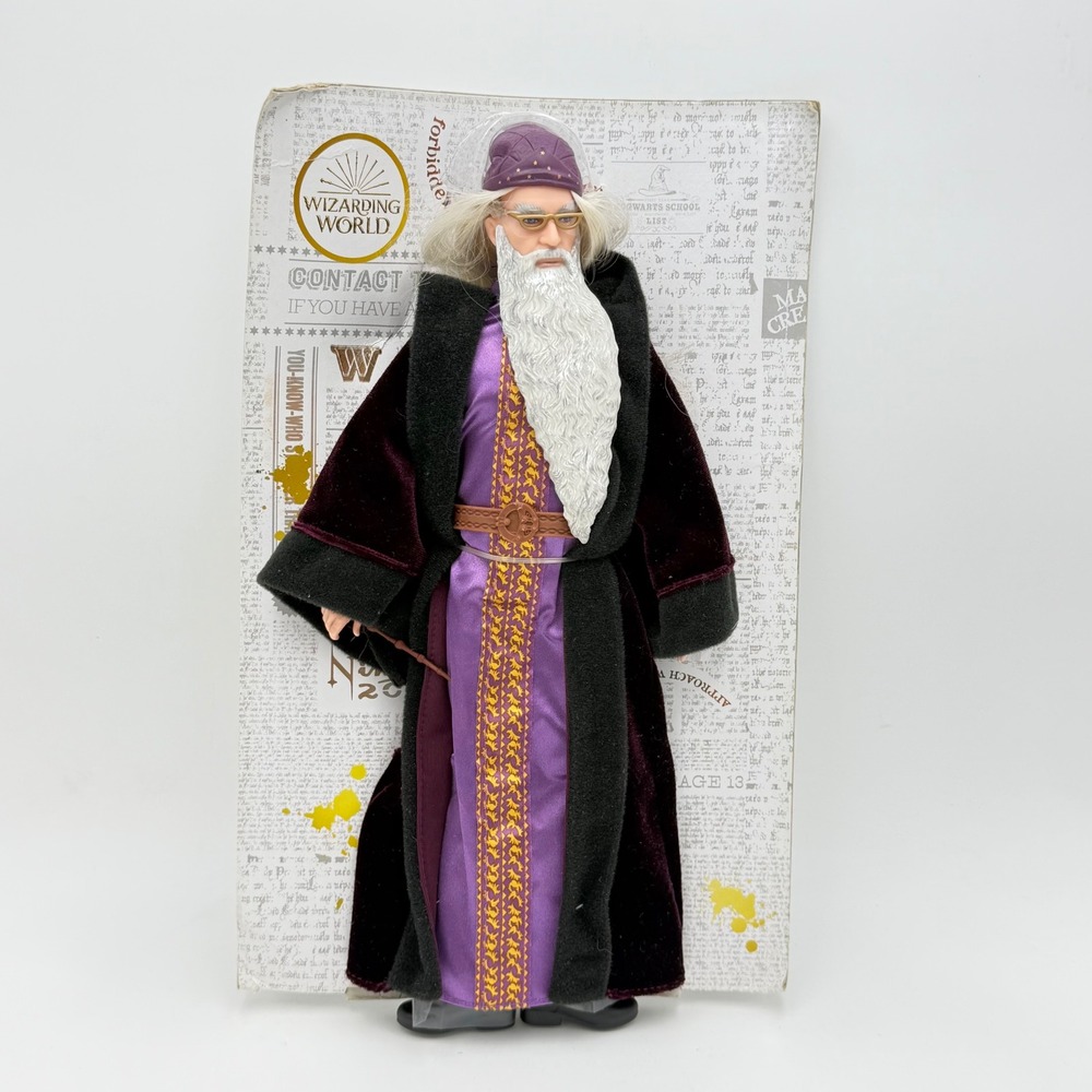 Mattel Harry Potter Albus Dumbledore 12 in Collectible Action Figure Doll New